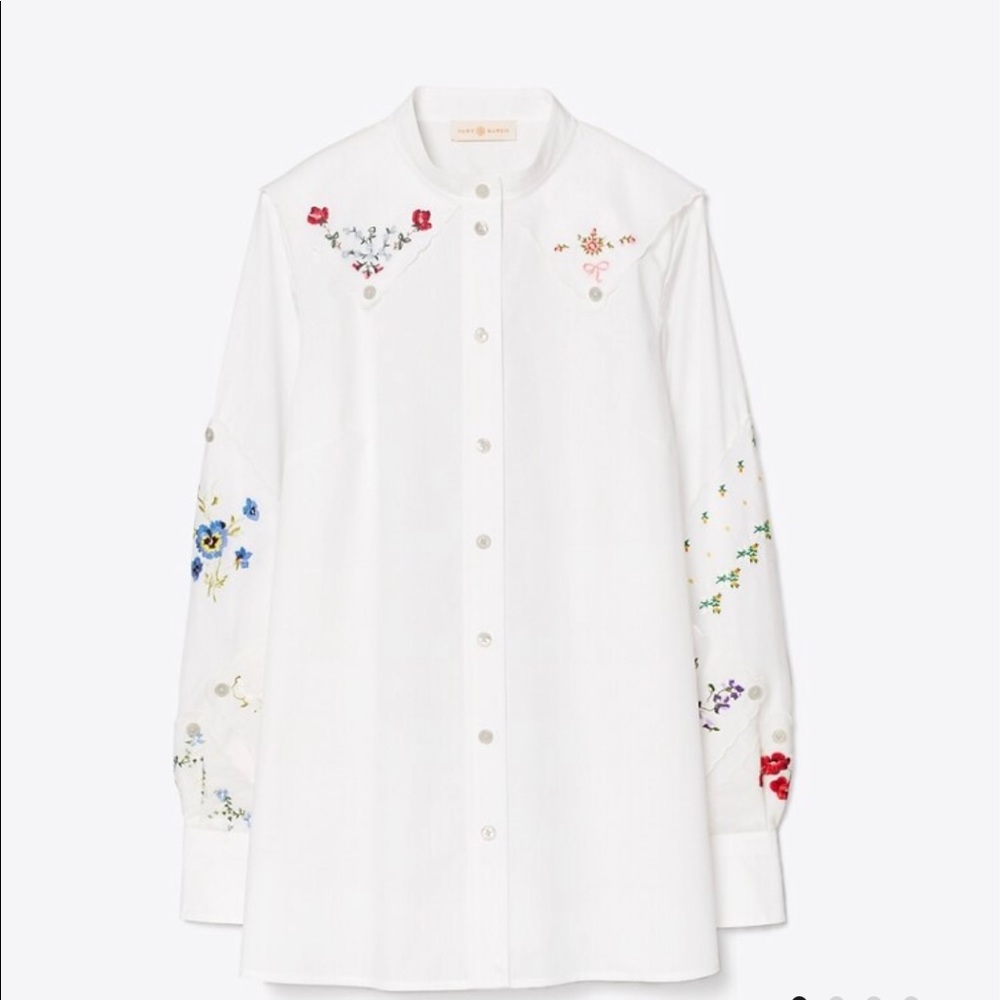 Tory Burch Handkerchief Blouse - Picture 2 of 4